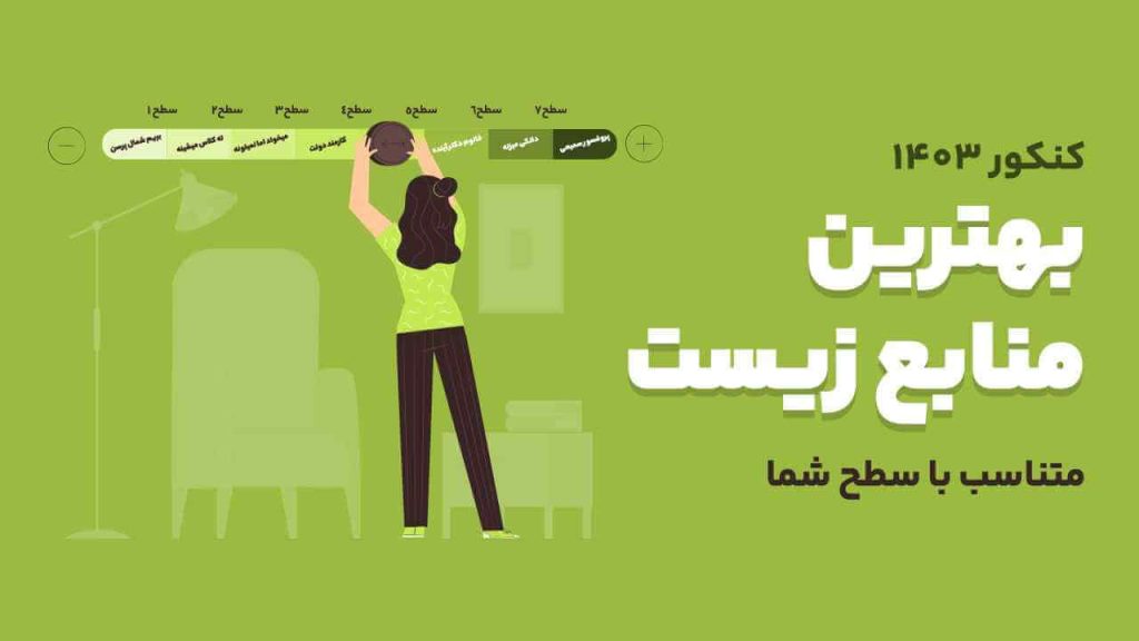 بهترین منابع زیست متناسب با سطح شما